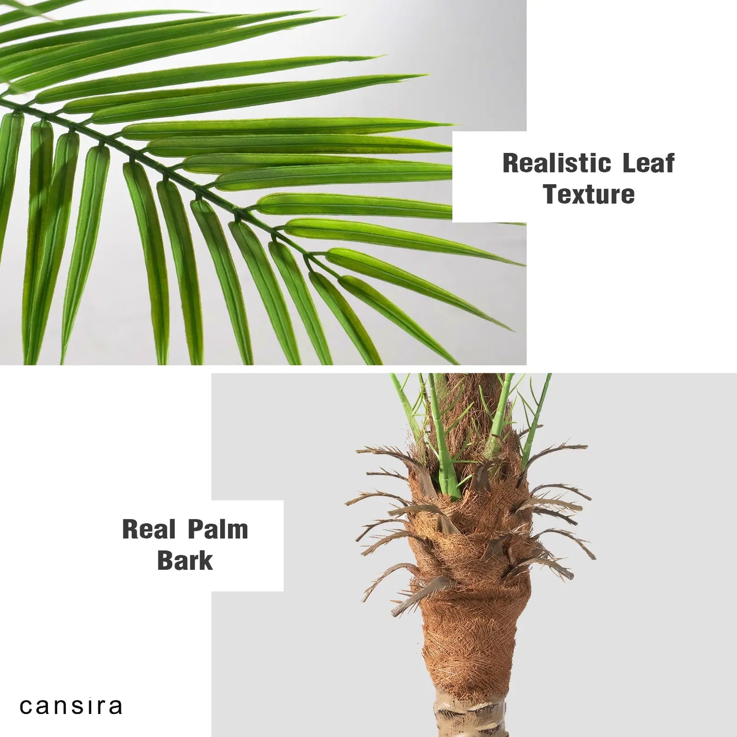 7/8/9 Ft Realistic Artificial Palm Tree for Patio Garden Decor