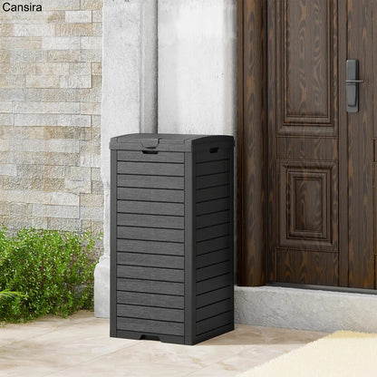 31-Gallon Outdoor Trash Can with Lid