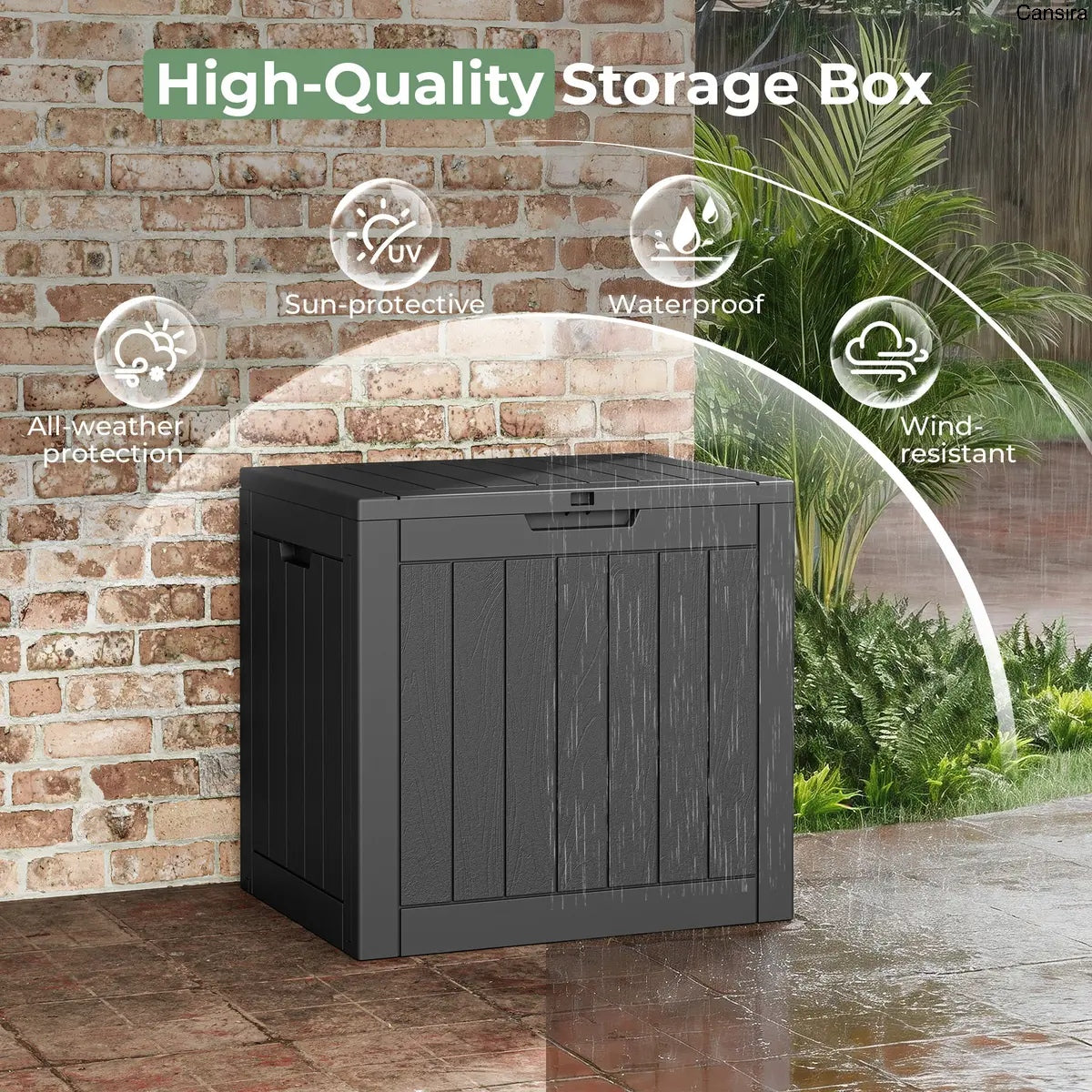 Weatherproof Lockable Outdoor Storage Box