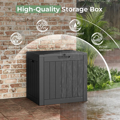 Weatherproof Lockable Outdoor Storage Box