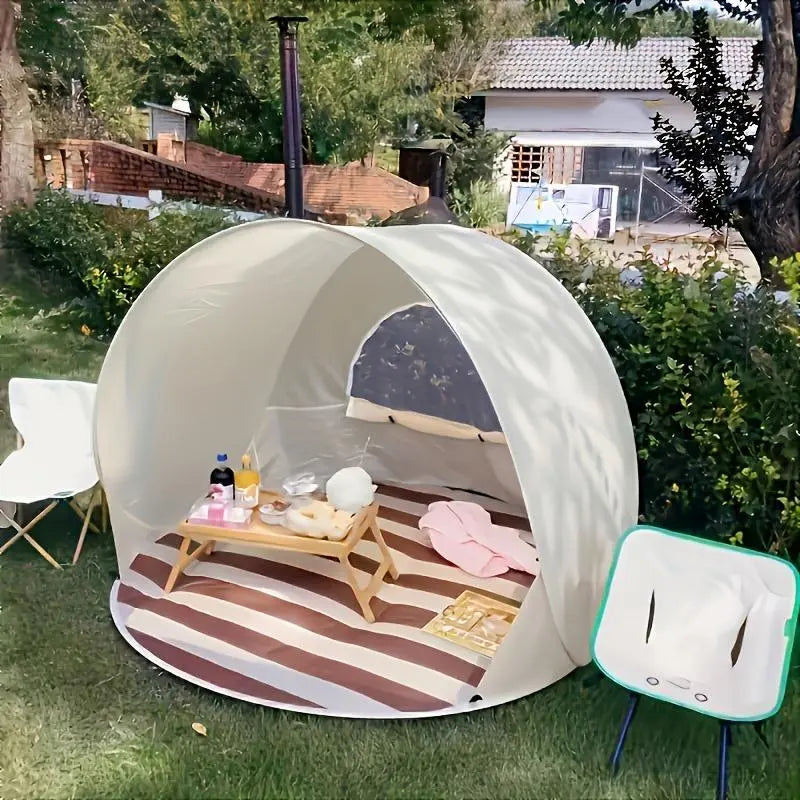 Portable UV Protection Pop-Up Beach Tent with Carry Bag