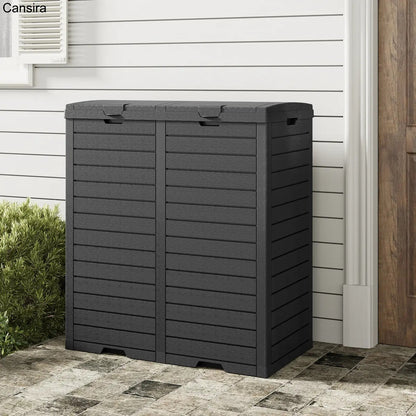 31-Gallon Outdoor Trash Can with Lid