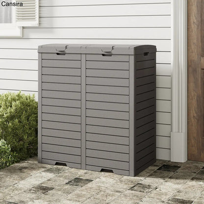 31-Gallon Outdoor Trash Can with Lid
